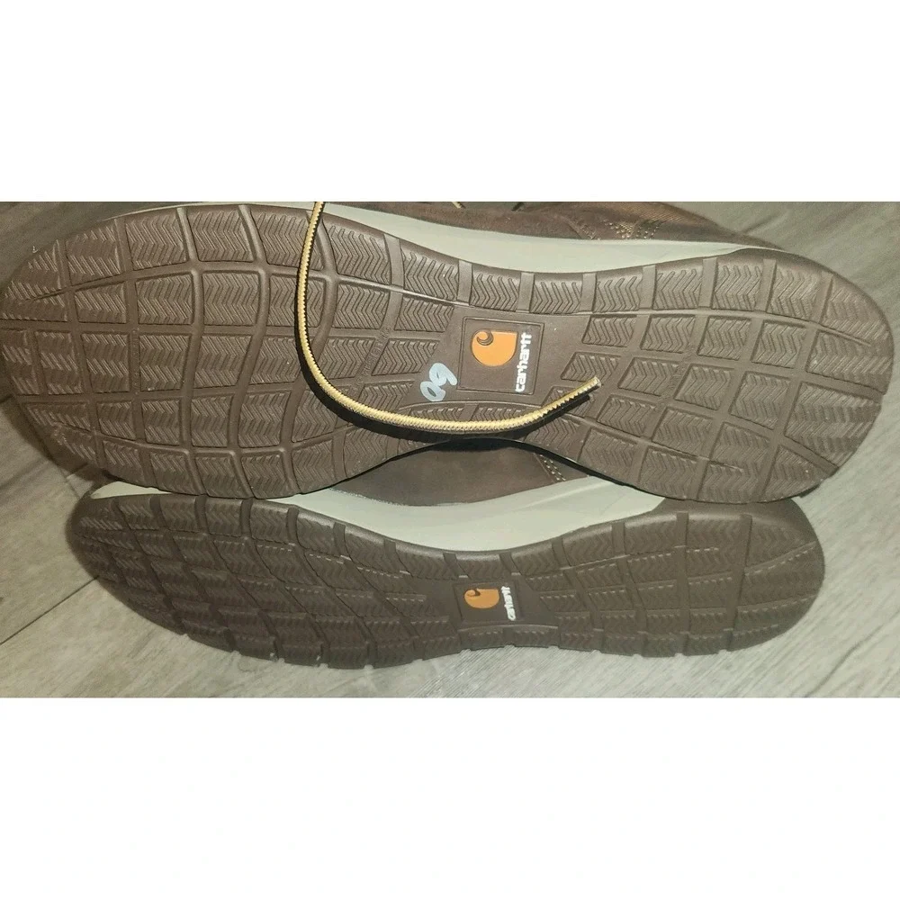 Carhartt Force Composite‎ Toe Casual Work Boots Size 14 M  Brown Tan